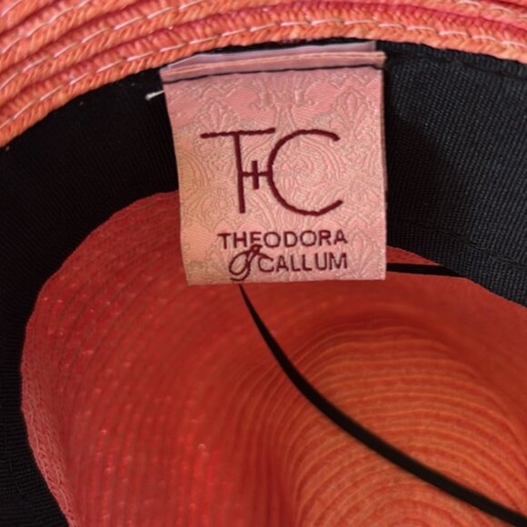 Theodora Callum Pink Floppy Hat Barbiecore Resort Beach Summer Hat - Picture 5 of 10